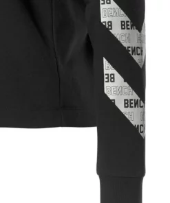 Bench. Hoodie mit Logodruck Schwarz, Offwhite-altwei&szlig;-ecru -Bench Verkaufsgeschäft 64ee63ba 18cd 5e8d bd98 312e48a039d6