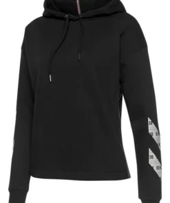 Bench. Hoodie mit Logodruck Schwarz, Offwhite-altwei&szlig;-ecru -Bench Verkaufsgeschäft 64f646e9 10ca 5173 8c20 c0a0353141c0