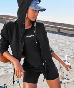 Bench. Tanktop mit Mesh-Einsätzen Schwarz, Royalblau, Orange