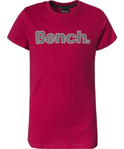 Bench. T-Shirt »T-Shirt LEORA für Mädchen« Schwarz, Pink -Bench Verkaufsgeschäft 66e44450 8967 59e3 adc9 85e0fcd7392a