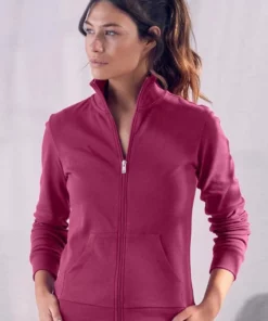 Bench. Sweatjacke mit Logostickerei am Stehkragen Mint, Beere, Marine