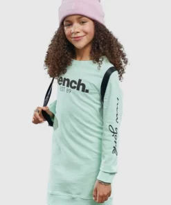 Bench. Sweatkleid mit Logo-Print