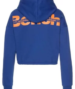 Bench. Kapuzensweatjacke mit Logodruck auf dem Rücken Royalblau-blau, Schwarz, Orange -Bench Verkaufsgeschäft 6bc7a8fe e197 53d8 8b61 7aa3aef2b26c
