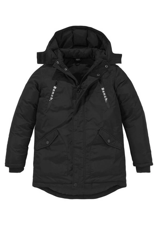 Bench. Parka Brusttaschen mit bedruckten Reißverschlüssen 2 Bench. Parka Brusttaschen mit bedruckten Reißverschlüssen – Bild 2