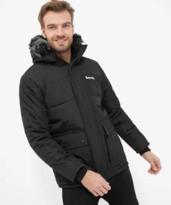 Bench. Regenmantel »Tillor« Fake-Fur, Handytasche, Cargotaschen, Logo Khaki, Schwarz -Bench Verkaufsgeschäft 73df66d3 f53f 5f84 9ee9 b5aea96a079b