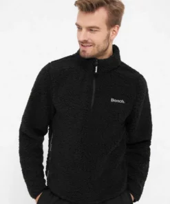 Bench. Fleecejacke »Escapo« Stickerei, Sportives Seitenband Navy, Grau, Schwarz -Bench Verkaufsgeschäft 773644fe 92a8 58c9 907d 20da411ed44e