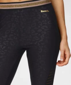 Bench. Leggings mit Leodruck und Mesh-Einsatz Nougat-leo, Schwarz-leo -Bench Verkaufsgeschäft 7b637edf ccbf 5b22 967b 6a8c5af314bc