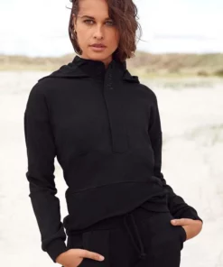 Bench. Kapuzensweatshirt mit Stehkragen und Reißverschluss Schwarz, T&uuml;rkis -Bench Verkaufsgeschäft 7c38edbd fbbc 52c9 846c 47329bdc9e49