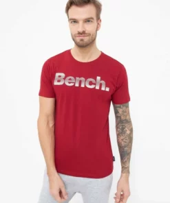 Bench. Kurzarmshirt »Leandro« Navy, Charcoal Marl, Red, Schwarz -Bench Verkaufsgeschäft 821bf20f 2580 5528 b11f 4961bb8308a4