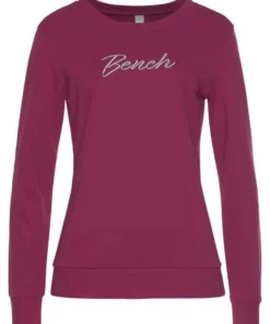 Bench. Sweatshirt mit glänzender Logostickerei Marine, Mint, Beere -Bench Verkaufsgeschäft 83b72734 5337 5a02 b389 5c3174503d0a