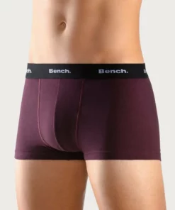 Bench. Hipster (4 Stück) mit kontrastfarbigem Bund Royalblau | grau-meliert | rot | schwarz, Schwarz, Navy | bordeaux | petrol | anthrazit -Bench Verkaufsgeschäft 87582ec8 e406 5b63 b0e0 1d4ac98148a9