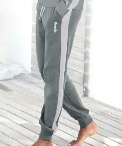 Bench. Sweathose mit Seitenstreifen und schmalem Bein Nude-wei&szlig;, Schwarz-wei&szlig;, Stone-wei&szlig; -Bench Verkaufsgeschäft 899c2a9a ffde 5540 8256 2615687ffd7c