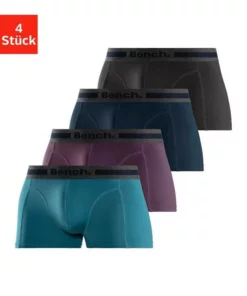 Bench. Funktionsboxer (4 Stück) aus Microfaser Blau | bordeaux | anthrazit | petrol, Navy-rot | navy-grau-meliert | navy-blau | navy-wei&szlig;, Rot | grau-meliert | navy | schwarz, Schwarz-anthrazit-meliert -Bench Verkaufsgeschäft 8ff69bee e0ee 5a5c a94d f1fc2bdd1fe8