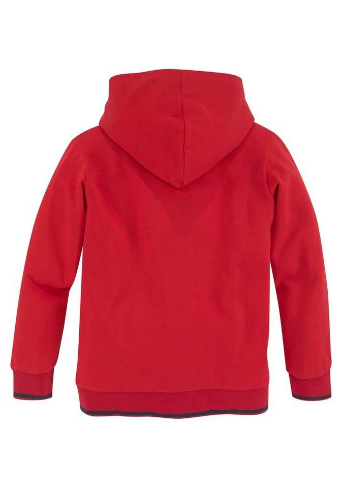 Bench. Kapuzensweatshirt mit gestreiften Bündchen 3 Bench. Kapuzensweatshirt mit gestreiften Bündchen – Bild 3