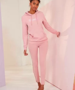 Bench. Hoodie mit Glitzer Streifen und Glitzer Logodruck Beige-meliert, Rose, Schwarz -Bench Verkaufsgeschäft 9aad1bfd 2dc9 5675 9ee0 9a3367806c99