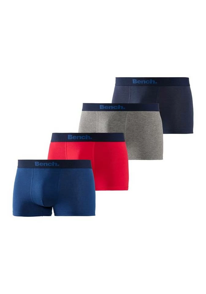 Bench. Boxer (4 Stück) mit modischem Streifen Olivgrün-gestreift | olivgrün | grau-meliert | navy, Rot | blau | olivgrün | navy, Blau-gestreift | blau | grau-meliert | navy, Rot-gestreift | rot | grau-meliert | navy 1 Bench. Boxer (4 Stück) mit modischem Streifen Olivgrün-gestreift | olivgrün | grau-meliert | navy, Rot | blau | olivgrün | navy, Blau-gestreift | blau | grau-meliert | navy, Rot-gestreift | rot | grau-meliert | navy
