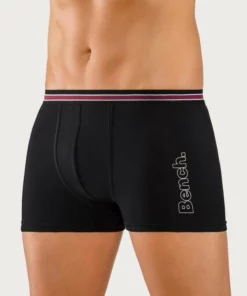 Bench. Boxer (4 Stück) mit Logo Druck Schwarz, Bordeaux | schwarz | anthrazit-meliert | navy, Rot | navy | grau-meliert | blau -Bench Verkaufsgeschäft a359a9da ac65 5757 9ec7 f909e6d70848