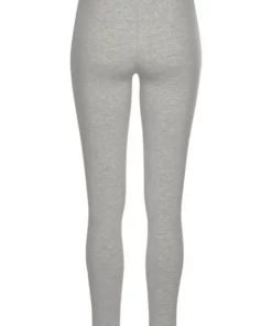 Bench. Leggings mit glänzender Logostickerei Schwarz, Hellgrau-melange -Bench Verkaufsgeschäft a54743a4 bb9f 5205 8025 4f5508cbf457