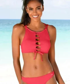 Bench. Bustier-Bikini-Top »Perfect«, mit raffinierter Schnürung Rot, Schwarz, Oliv -Bench Verkaufsgeschäft a5c0f614 53ba 50c5 adf4 bcffd923ae4c