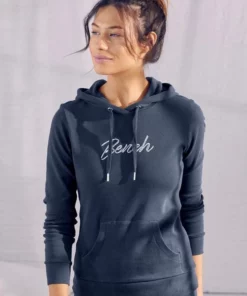 Bench. Hoodie mit glänzender Logostickerei Beere, Mint, Marine -Bench Verkaufsgeschäft aabca30f a290 5475 b88a 326a36fb437d