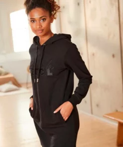 Bench. Sweatkleid mit aufwendiger Logostickerei Anthrazit-melange, Mint-melange, Schwarz -Bench Verkaufsgeschäft aaed590a 13c9 5f7f 913c 6fa7349527a3