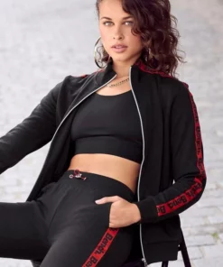 Bench. Sweatjacke mit Stehkragen und Logotape Blau, Schwarz, Ecru -Bench Verkaufsgeschäft ac074361 7b6a 55ab 9396 00b548b06165