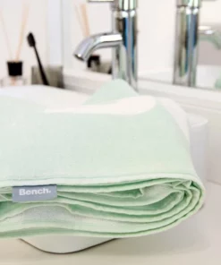 Bench. Strandtuch »Bench« (1-St), mit dekorativem "Bench" Schriftzug Rosa, Grau, Hellblau, Mint -Bench Verkaufsgeschäft ac2a8e0a 1529 5de6 a856 2c6f22061924