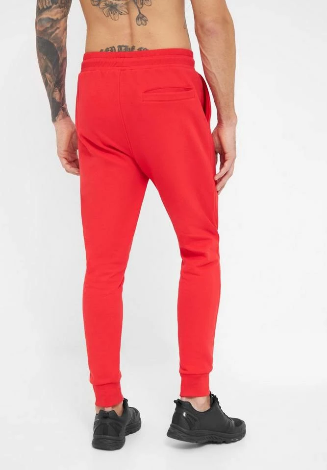Bench. Jogginghose »Equip« Stickerei, weiches Innenfinish Red, Schwarz 3 Bench. Jogginghose »Equip« Stickerei, weiches Innenfinish Red, Schwarz – Bild 3