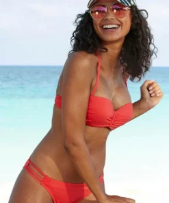 Bench. Bikini-Hose »Perfect« Oliv, Schwarz, Rot