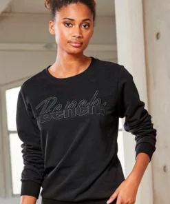 Bench. Sweatshirt mit Logostickerei Mint, Anthrazit-meliert, Schwarz -Bench Verkaufsgeschäft b0abcaae 89ef 59b0 ae05 cebac73f4576