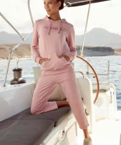 Bench. Relax-Caprihose mit Glitzerstreifen Beige-melange, Schwarz, Ros&eacute; -Bench Verkaufsgeschäft b2be6760 11b0 5afa be6d 176fe2822cc1