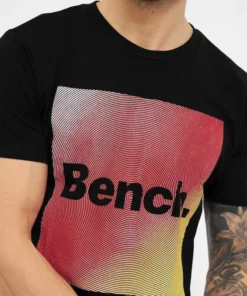 Bench. Kurzarmshirt »Swirl« Khaki, Schwarz -Bench Verkaufsgeschäft b6ff454a 66a5 53e2 ad61 252c29509ce2