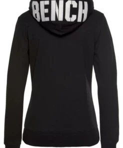 Bench. Kapuzensweatjacke »Contrast« mit Reißverschlusstasche am Ärmel Navy-pink, Grau-meliert-pfirsich, Schwarz-weiß -Bench Verkaufsgeschäft b764a88c d030 5cda 80b8 60bfee3b5a8a