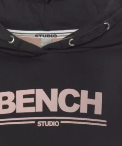 Bench. Hoodie mit Logodruck Grau-altrosa, Grau-schwarz, Schwarz-altrosa -Bench Verkaufsgeschäft b85cbf36 d5aa 59d8 8a2c 82e9e09cd60b