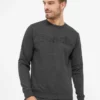 Bench. Sweatshirt »Tipster« Charcoal Marl, Schwarz, Navy