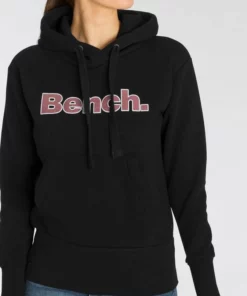 Bench. Hoodie »ANISE« mit frontalem Logo Print Fuchsia, White, Schwarz, Black -Bench Verkaufsgeschäft bd42534c 8601 5a59 b150 0cebd615a4e3