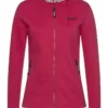 Bench. Sweatjacke »HAYLO« Signature Sweatjacke mit Kragenlasche Black, Fuchsia, Grau, Grey