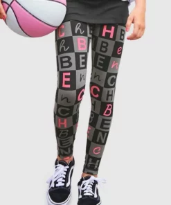 Bench. Leggings mit Logo-Allover-Druck
