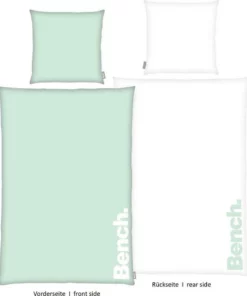 Wendebettwäsche »Bench«, Bench., mit Schriftzug Rosa, Schwarz, Grau, Mint -Bench Verkaufsgeschäft c2554aca 8d65 5bcf ac12 b0d51f1895e4