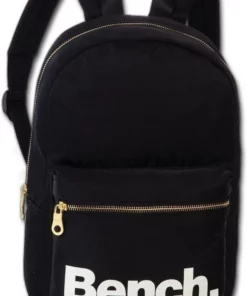 Bench. Cityrucksack »D2ORI304S Bench schwarzer Rucksack Nylon« (Freizeitrucksack), Damen, Jugend Freizeitrucksack, Cityrucksack Nylon, schwarz, Größe ca. 35cm
