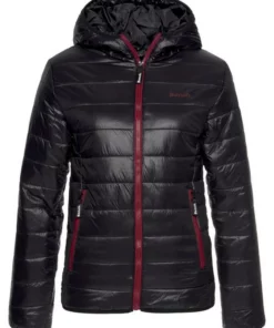 Bench. Steppjacke »KARA« Kapuzenjacke im sportlichen Design Schwarz, Marine, Bordeaux, Khaki -Bench Verkaufsgeschäft c4f4ef22 bb2a 5338 97be f760c072367c