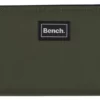 Bench. Geldbörse, mit vielen Fächern Schwarz, Olivgr&uuml;n, Flieder, Senf