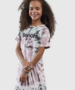 Bench. Jerseykleid mit schönem Batikmuster