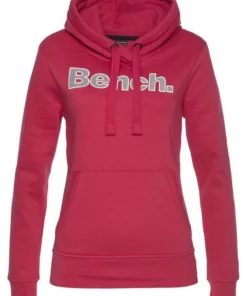 Bench. Hoodie »ANISE« mit frontalem Logo Print Fuchsia, White, Schwarz, Black -Bench Verkaufsgeschäft ca84476b 1c02 5c3d be04 3a3d1f39664b