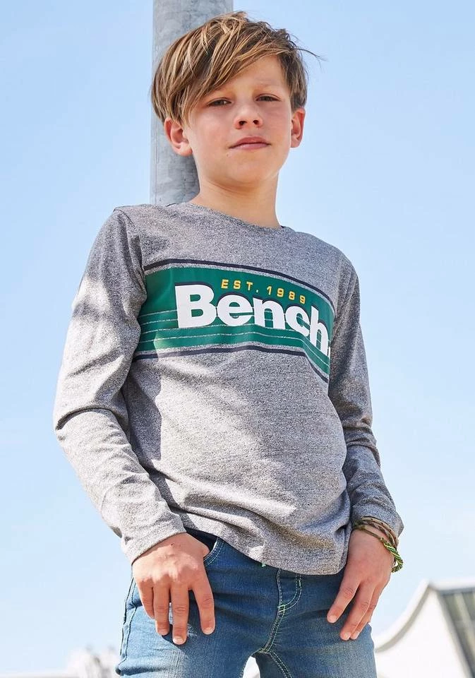 Bench. Langarmshirt in melierter Optik 5 Bench. Langarmshirt in melierter Optik – Bild 5