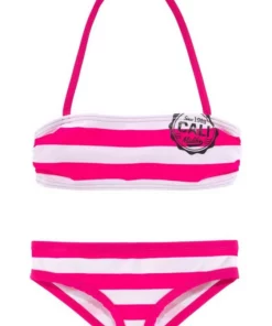 Bench. Bandeau-Bikini mit trendigen Streifen Schwarz-wei&szlig;, Blau-wei&szlig;, Pink-wei&szlig; -Bench Verkaufsgeschäft d11144d1 6ac8 5f9c 946d 26d3d0db484e