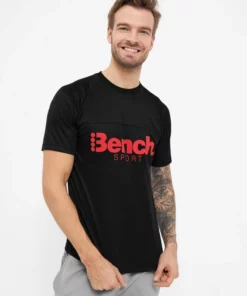 Bench. Kurzarmshirt »Deltoid« Schwarz, White -Bench Verkaufsgeschäft d44754e0 06de 59e3 acbf 8bf0da7e88fc