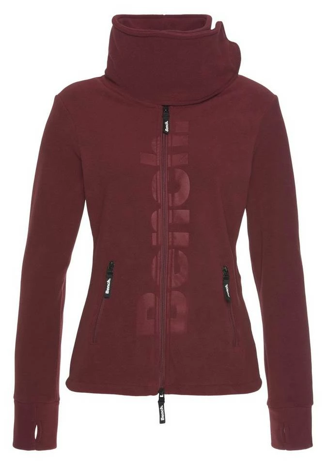 Bench. Fleecejacke »FINISH« Signature Style mit hochgeschlossenem Stehkragen Marine, Bordeaux 1 Bench. Fleecejacke »FINISH« Signature Style mit hochgeschlossenem Stehkragen Marine, Bordeaux