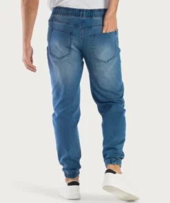 Bench. Jogger Pants in Jeansoptik Schwarz, Jeansblau -Bench Verkaufsgeschäft d7908980 9b52 5dd6 b3a4 56330fd167cb