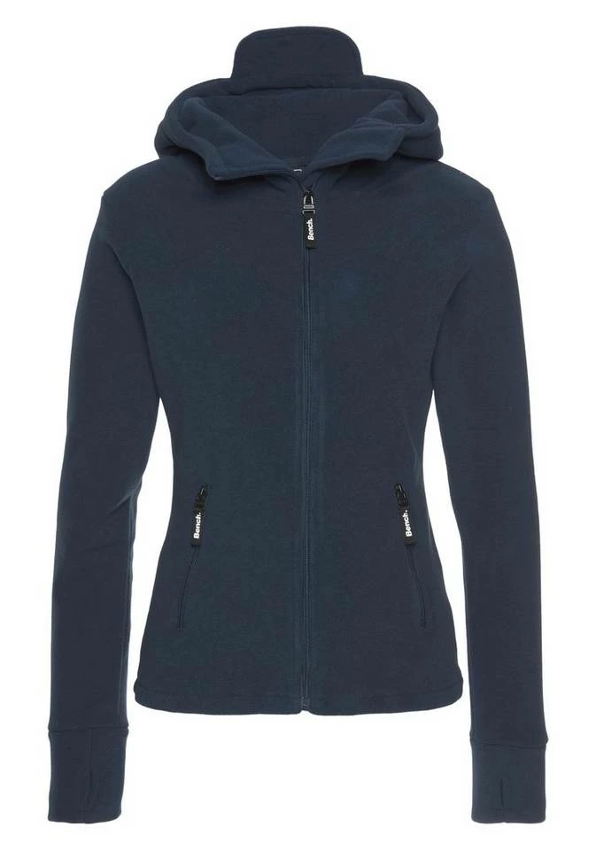 Bench. Fleecejacke »NINJA« mit hochschließendem Kragen & Kapuze Marine, Bordeaux, Schwarz 7 Bench. Fleecejacke »NINJA« mit hochschließendem Kragen & Kapuze Marine, Bordeaux, Schwarz – Bild 7